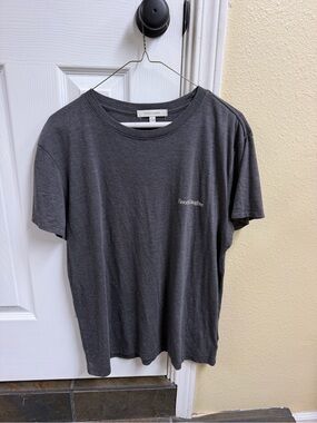 Favorite Daughter Charcoal Short Sleeve Crew Tee